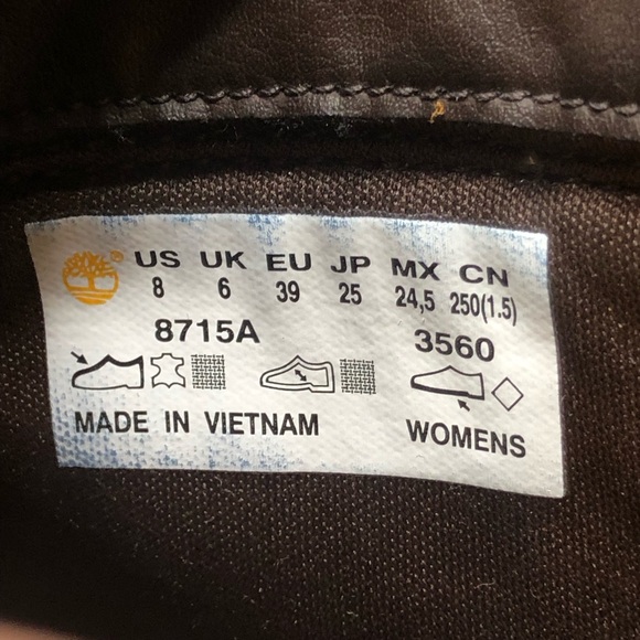 Timberland Women’s Earth Keepers Glancy Boots Wheat Leather Size 8 - Picture 10 of 16